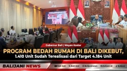 Program Bedah Rumah di Bali Dikebut, 1.410 Unit Sudah Terealisasi dari Target 4.184 Unit