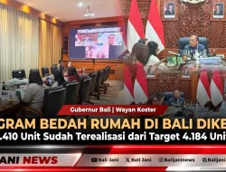 Program Bedah Rumah di Bali Dikebut, 1.410 Unit Sudah Terealisasi dari Target 4.184 Unit