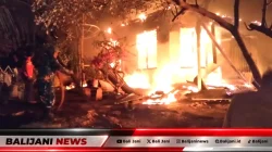 Si Jago Merah Lahap Rumah Dinas Penjaga DAM Bulian di Bungkulan, Kerugian Tembus Rp150 Juta