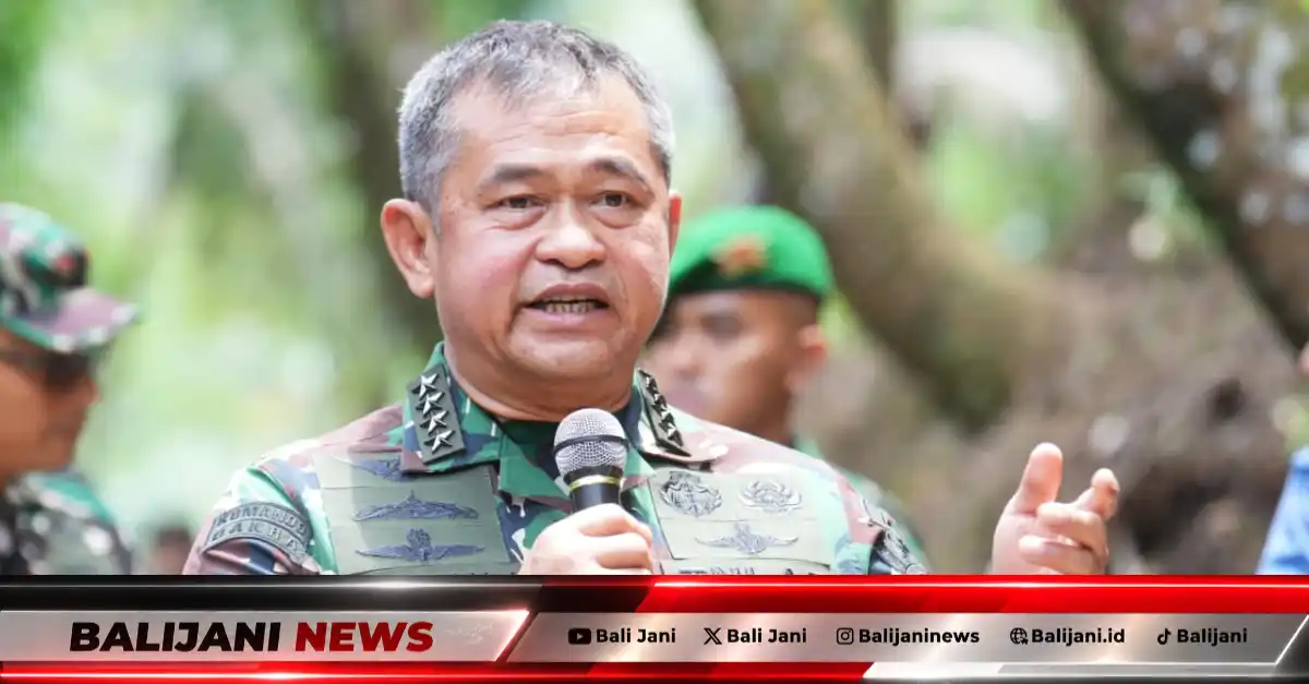 Kasad Jenderal TNI Maruli Simanjuntak saat meninjau lokasi Jembatan Pongpet di Pangandaran
