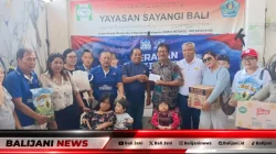 Aksi Nyata Peduli Bayi Terlantar, Made Sada Sekretaris DPD Demokrat Bali Salurkan Bantuan Rp15 Juta ke Yayasan Sayangi Bali