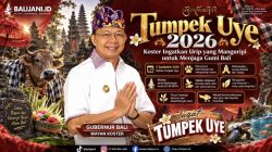Tumpek Uye 2026, Koster Ingatkan Prinsip “Urip Manguripi” untuk Menjaga Harmoni Gumi Bali