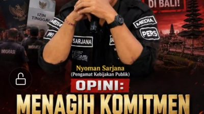 Ilustrasi pengawasan keimigrasian dan optimalisasi Aplikasi Pelaporan Orang Asing (APOA) di Bali