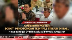 Gubernur Koster Soroti Pemotongan TKD Rp1,5 Triliun di Bali, Minta Banggar DPR RI Evaluasi Formula Anggaran