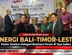 Sinergi Bali–Timor-Leste: Koster Sambut Delegasi Business Forum di Jaya Sabha
