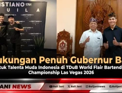 Dukungan Penuh Gubernur Bali untuk Talenta Muda Indonesia di TDuB World Flair Bartending Championship Las Vegas 2026