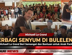 Berbagi Senyum di Buleleng, Michaell Le Grand Beri Semangat dan Bantuan untuk Anak Panti