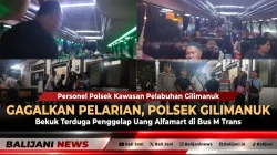 Gagalkan Pelarian, Polsek Gilimanuk Bekuk Terduga Penggelap Uang Alfamart di Bus M Trans