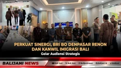 Perkuat Sinergi, BRI BO Denpasar Renon dan Kanwil Imigrasi Bali Gelar Audiensi Strategis