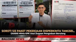 Soroti 123 Paket Pekerjaan Disperkimta Tangsel, GHARIS Minta KPK Usut Dugaan Pengadaan Berulang