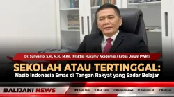 Sekolah atau Tertinggal: Nasib Indonesia Emas di Tangan Rakyat yang Sadar Belajar