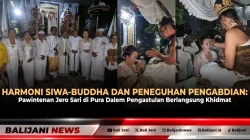 Harmoni Siwa-Buddha dan Peneguhan Pengabdian: Pawintenan Jero Sari di Pura Dalem Pengastulan Berlangsung Khidmat