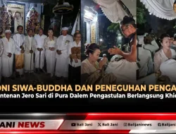 Harmoni Siwa-Buddha dan Peneguhan Pengabdian: Pawintenan Jero Sari di Pura Dalem Pengastulan Berlangsung Khidmat