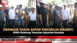 Drainase Pasar Anyar Singaraja Dikebut, DPRD Buleleng Temukan Sejumlah Kendala