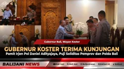 Gubernur Koster Terima Kunjungan Pamit Irjen Pol Daniel Adityajaya, Puji Soliditas Pemprov dan Polda Bali