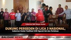 Dukung Perseden di Liga 3 Nasional, Gubernur Koster Fasilitasi GOR Ngurah Rai dan Perizinan