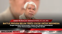 BATTLE PROVEN BELUM TENTU COCOK UNTUK INDONESIA: Jangan Membeli Kemenangan Orang Lain, Bangun Kemampuan untuk Memenangkan Perang Kita Sendiri