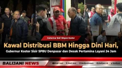 Kawal Distribusi BBM Hingga Dini Hari, Gubernur Koster Sisir SPBU Denpasar dan Desak Pertamina Layani 24 Jam
