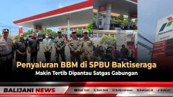 Penyaluran BBM di SPBU Baktiseraga Makin Tertib Dipantau Satgas Gabungan