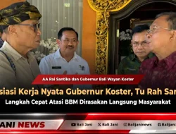 Apresiasi Kerja Nyata Gubernur Koster, Tu Rah Santika: Langkah Cepat Atasi BBM Dirasakan Langsung Masyarakat