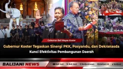 Gubernur Koster Tegaskan Sinergi PKK, Posyandu, dan Dekranasda Kunci Efektivitas Pembangunan Daerah