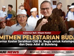 Komitmen Pelestarian Budaya, Gubernur Koster Serahkan CSR St. Regis untuk Kelompok Seni dan Desa Adat di Buleleng