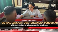Berkas Lengkap, Dua Tersangka Pencurian di Buleleng Resmi Dilimpahkan ke Kejaksaan