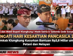 Usung Semangat Mahottama, Bupati Satria dan Wabup Tjok Surya Buka Pelatihan Pembina PMR se-Klungkung