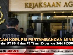 Dugaan Korupsi Pertambangan Mineral, Saksi PT PMM dan PT Timah Diperiksa JAM PIDSUS
