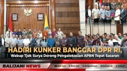 Hadiri Kunker Banggar DPR RI, Wabup Tjok Surya Dorong Pengalokasian APBN Tepat Sasaran