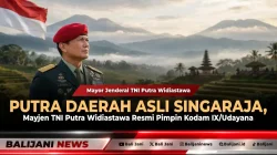 Putra Daerah Asli Singaraja, Mayjen TNI Putra Widiastawa Resmi Pimpin Kodam IX/Udayana