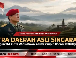 Putra Daerah Asli Singaraja, Mayjen TNI Putra Widiastawa Resmi Pimpin Kodam IX/Udayana