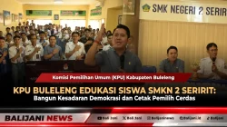 KPU Buleleng Edukasi Siswa SMKN 2 Seririt: Bangun Kesadaran Demokrasi dan Cetak Pemilih Cerdas