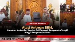 Atasi Antrean BBM, Gubernur Koster dan Kapolda Bali Sepakati Pengawalan Tangki Hingga Pengamanan SPBU