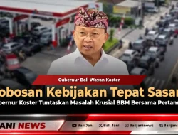 Terobosan Kebijakan Tepat Sasaran: Gubernur Koster Tuntaskan Masalah Krusial BBM Bersama Pertamina