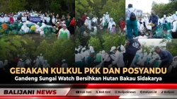 Gerakan Kulkul PKK dan Posyandu Gandeng Sungai Watch Bersihkan Hutan Bakau Sidakarya