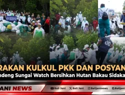 Gerakan Kulkul PKK dan Posyandu Gandeng Sungai Watch Bersihkan Hutan Bakau Sidakarya