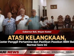 Atasi Kelangkaan, Koster Panggil Pertamina dan Pastikan Pasokan BBM Bali Normal Sore Ini