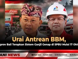 Urai Antrean BBM, Pemprov Bali Terapkan Sistem Ganjil Genap di SPBU Mulai 17 Oktober