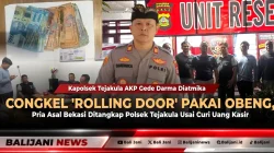 Congkel ‘Rolling Door’ Pakai Obeng, Pria Asal Bekasi Ditangkap Polsek Tejakula Usai Curi Uang Kasir