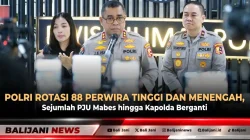 Polri Rotasi 88 Perwira Tinggi dan Menengah, Sejumlah PJU Mabes hingga Kapolda Berganti