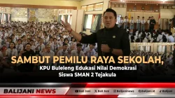 Sambut Pemilu Raya Sekolah, KPU Buleleng Edukasi Nilai Demokrasi Siswa SMAN 2 Tejakula