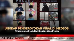 Ungkap Pengeroyokan Viral di Medsos, Tim Jatanras Polda Bali Ringkus Lima Pelaku