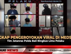 Ungkap Pengeroyokan Viral di Medsos, Tim Jatanras Polda Bali Ringkus Lima Pelaku