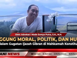 Panggung Moral, Politik, dan Hukum dalam Gugatan Ijazah Gibran di Mahkamah Konstitusi