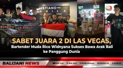 Sabet Juara 2 di Las Vegas, Bartender Muda Rico Widnyana Sukses Bawa Arak Bali ke Panggung Dunia