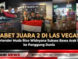 Sabet Juara 2 di Las Vegas, Bartender Muda Rico Widnyana Sukses Bawa Arak Bali ke Panggung Dunia